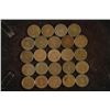 Image 1 : 24 GERMAN 1 PFENNING AU COINS. 1900 - 1916 ALL ARE