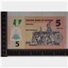 Image 2 : 2009 POLYMER CU COLORIZED NIGERIA 5 NAIRA