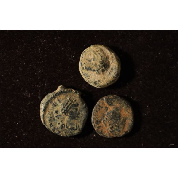 3 ROMAN ANCIENT COINS
