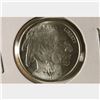 Image 2 : .25 TROY OZ. .999 FINE SILVER UNC ROUND, BUFFALO