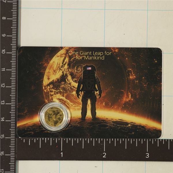 2026 "APOLLO 11" NIUE .9999 GOLD 50 CENTS