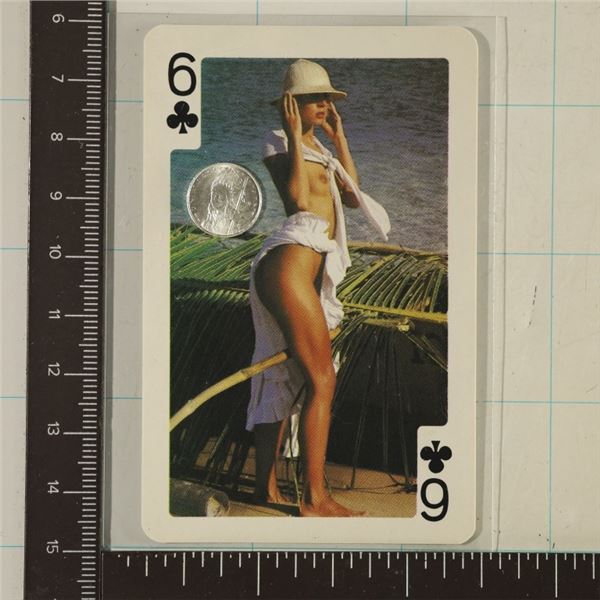 GAIETY MODEL PLAYING CARD WITH 1 GRAM .999 SILVER