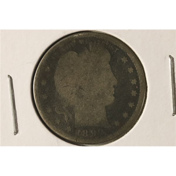 1899 SILVER BARBER QUARTER