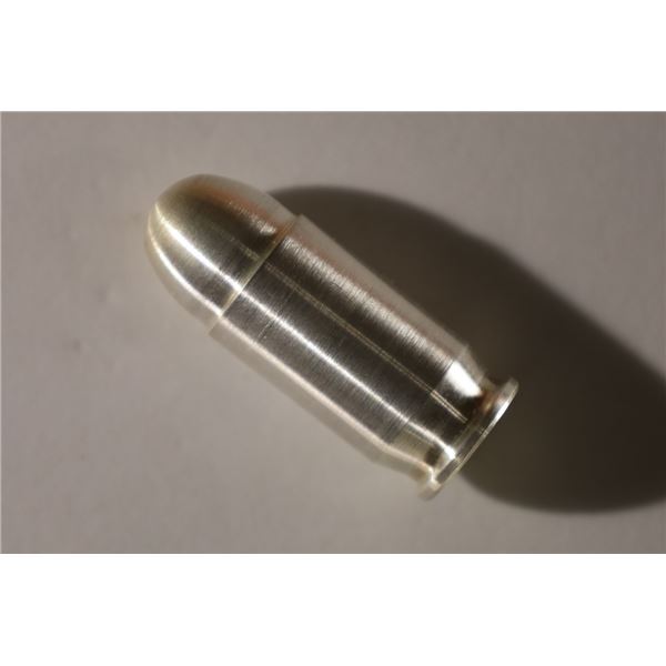 1 TROY OZ .999 FINE SILVER BULLET SHAPED INGOT