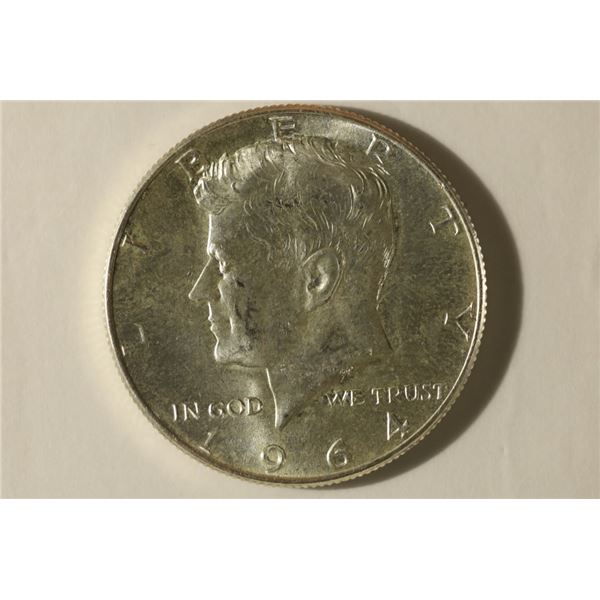 1964 JFK 90% SILVER HALF DOLLAR
