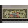 Image 1 : 2005 ONE DISNEY DOLLAR COLORIZED DUMBO BILL. CU