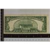 Image 2 : 1953-A US $5 RED SEAL NOTE