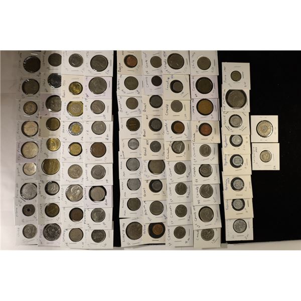82 ASSORTED WORLD COINS (1927-2012) AUSTRALIA,