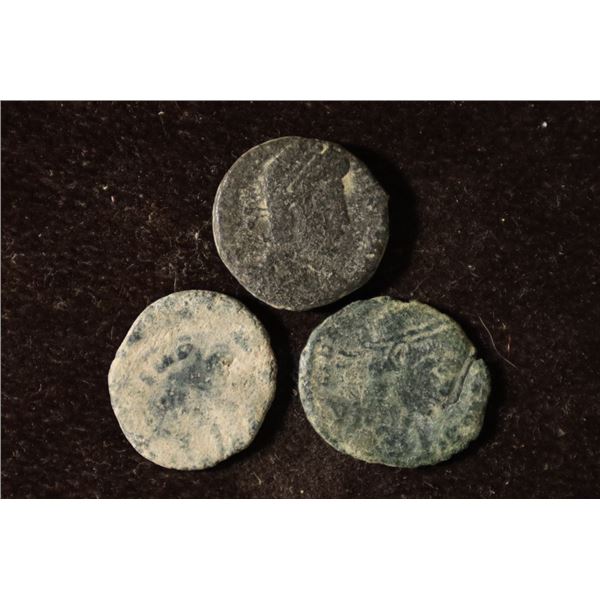 3 ROMAN ANCIENT COINS