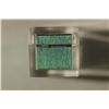 Image 2 : GREEN 8.8 GRAMS NIOBIUM CUBE WITH TABLE OF ELEMENT