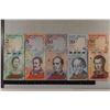 Image 2 : 5-2018 VENEZUELA CRISP UNC BOLIVARES BILLS: 2, 5,