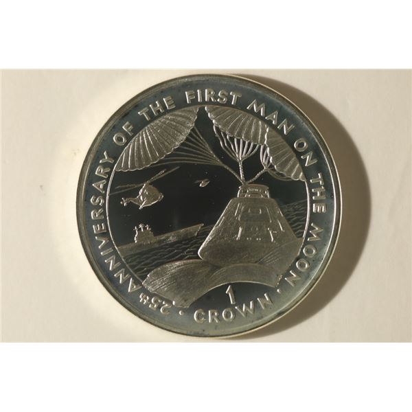 28.28 GRAMS PF STERLING SILVER 1994 GIBRALTAR