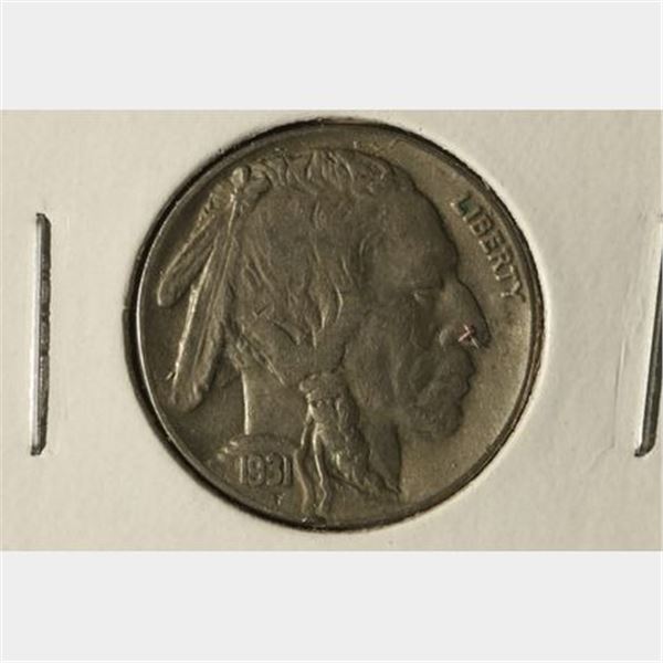 (SEMI-KEY) 1931-S BUFFALO NICKEL