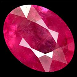 2.11ct Top AAA Oval Cut Mozambique Pink Red Ruby Appraisal Estimate $845 Appraisal Estimate $2532 (G