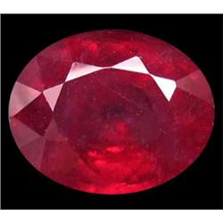 5.95ct.Glowing Natural Top Blood Red Ruby Beauty Appraisal Estimate $7140 (GEM-18700)