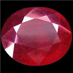 8.04ct Glowing Natural Top Blood Red Ruby Giant Appraisal Estimate $2814 Appraisal Estimate $9648 (G