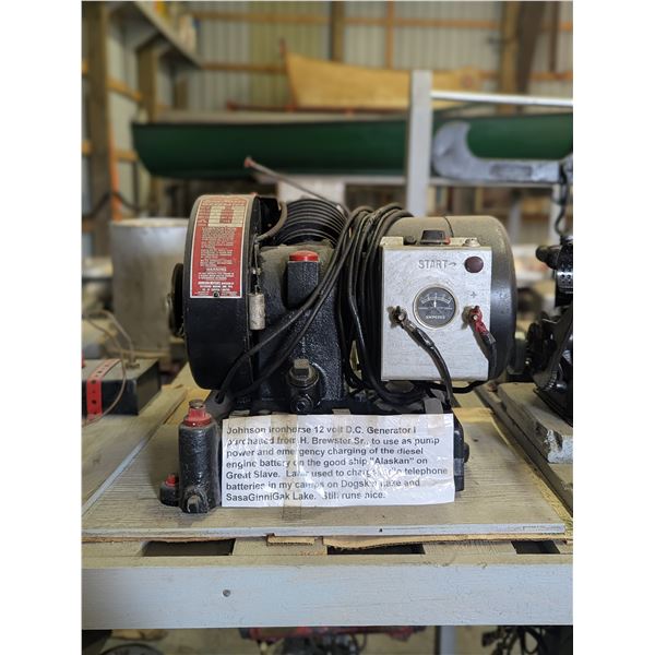 Johnson 4 Cycle Iron Horse Generator Model EG1-300