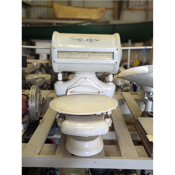 Toledo Porcelain Enamel General Store Scale