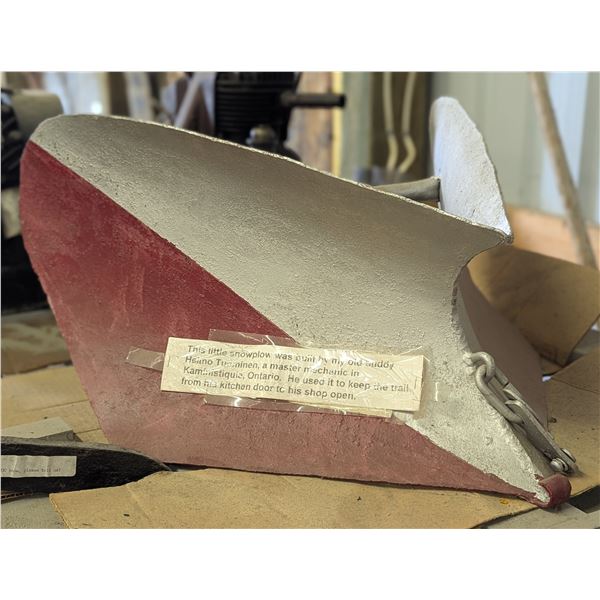 Handmade Snow Plow Blade