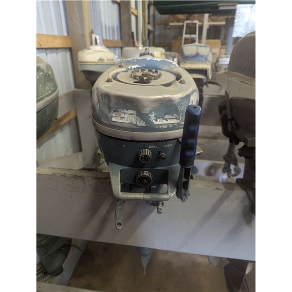 Vintage 1950's Evinrude Outboard Motor