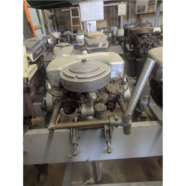 1935 8.1 HP Johnson Outboard Motor Model 0K75 Serial #29375
