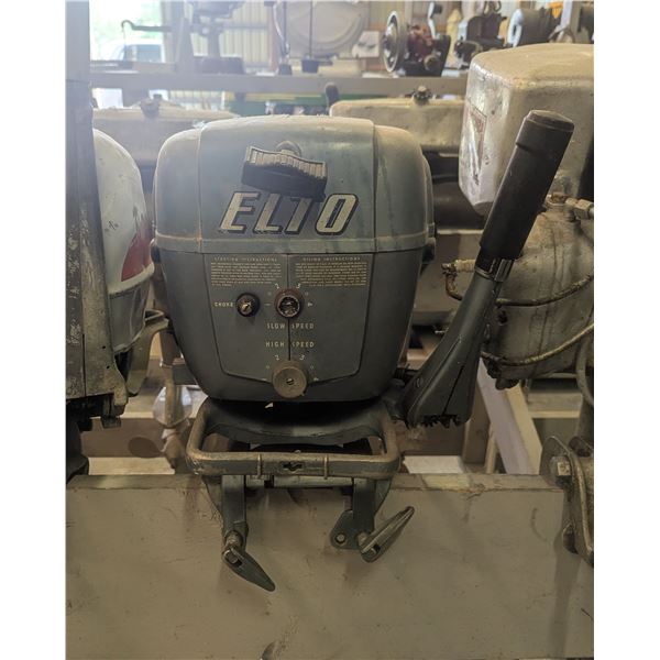 Elto 12hp Outboard Motor Model 12D13E Serial #23655 circa 1950's