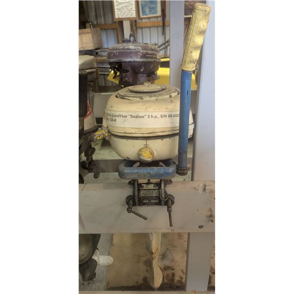 1948/49 GoodYear Seabee Outboard Motor Model 1G6-R 3hp Serial #00-00033
