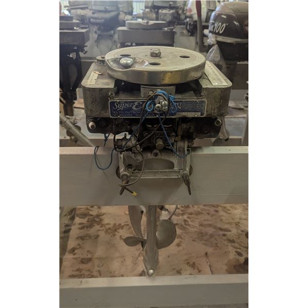 1920 's Elto Rudder Super Light Twin 3HP Outboard Motor Serial #154060-R