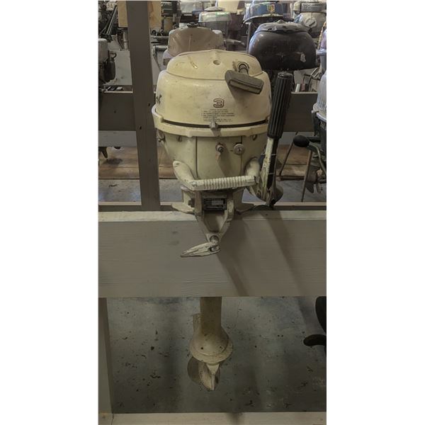 1964 Johnson Outboard Motor Model JW20B 3HP Serial #C429713