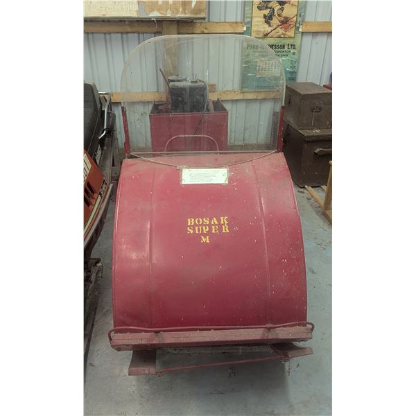 1953 Bosak Super M Snowmobile Runs on 9hHP Briggs & Stratton motor