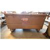 Image 1 : KNAACK MOBILE BROWN HEAVY DUTY JOB BOX, DIMENSIONS APPROX 48X24X25 (INCHES)