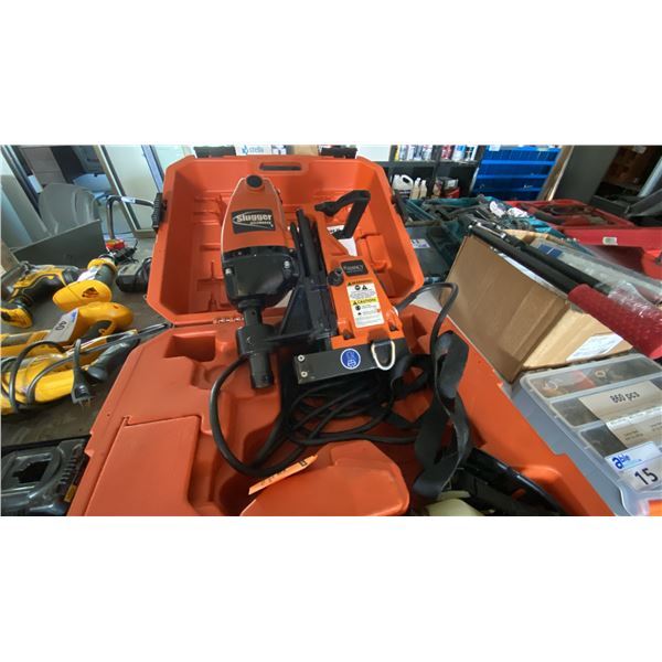 SLUGGER JHM HOLEMAKER II PORTABLE MAGNETIC DRILLING MACHINE