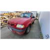 Image 1 : 2003 MAZDA B3000 BSERIES, 2DR PU, RED, VIN 4F4YR12U13TM21864,