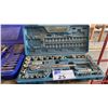 Image 1 : PARTIAL TOOL SET & STANLEY HARDWARE ORGANIZER CASE WITH ASSORTED HARDWARE CONTENTS