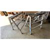 Image 3 : PAIR OF ALUMINUM ALLRIGHT SAWHORSES