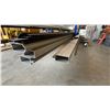 Image 2 : CONTENTS OF RACK- ASSORTED GLAZING COMPONENTS/STOCK APPROX 25'L
