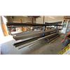 Image 3 : CONTENTS OF RACK- ASSORTED GLAZING COMPONENTS/STOCK APPROX 25'L