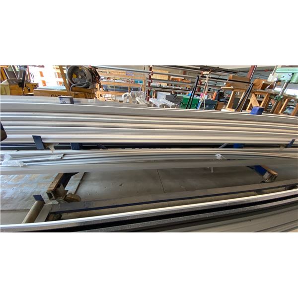 BLUE MOBILE HEAVY DUTY MATERIAL STORAGE RACK- APPROX 101"L X 48"D X 41"H *LAST DAY REMOVAL*