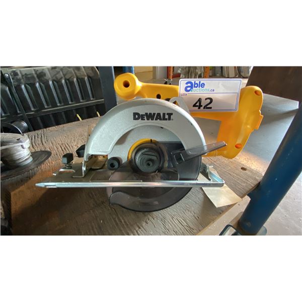 DEWALT DW936 18V CORDLESS 5-3/8" CIRCULAR SAW *NO CHARGER, NO BATTERY*