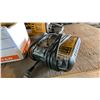 Image 4 : DEWALT DCG412 GRINDER, BOX OF ASSORTED GRINDING WHEELS, CHARGER *NO BATTERIES*