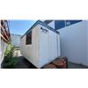 Image 4 : ARCTIC PORTABLE TRAILER BUILDING, WHITE, HAS DRAFTINGS DESK & ASSORTED OFFICE ITEMS,