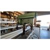 Image 2 : REXON RDM-100A, 1/3HP INDUSTRIAL DRILL PRESS ON WOODEN MOBILE TABLE, TABLE MEASURES APPROX 8'L X