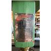 Image 4 : REXON RDM-100A, 1/3HP INDUSTRIAL DRILL PRESS ON WOODEN MOBILE TABLE, TABLE MEASURES APPROX 8'L X