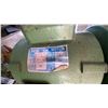 Image 5 : REXON RDM-100A, 1/3HP INDUSTRIAL DRILL PRESS ON WOODEN MOBILE TABLE, TABLE MEASURES APPROX 8'L X