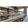Image 3 : 3 PC LARGE HEAVY DUTY FREE STANDING DOUBLE SIDED MATERIAL RACK *CONTENTS NOT INCLUDED*