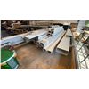 Image 4 : METAL FRAME WOOD TOP SHOP TABLE WITH ASSORTED GLAZING COMPONENTS/MATERIAL