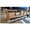 Image 5 : WOODEN 2 TIER SHOP TABLE WITH ASSORTED GLAZING HARDWARE & COMPONENTS