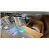 Image 7 : ENTIRE SHELF OF ASSORTED ITEMS- ISOPROPYL ALCOHOL, ADHESIVES, FOAM TUBING & MORE