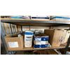 Image 1 : ENTIRE SHELF OF ASSORTED CONTENTS- SEALANTS, ADHESIVES & RUBBER STRIPPING