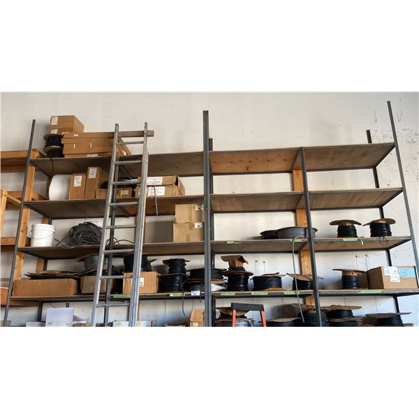 CONTENTS OF 4 SHELVES OF ASSORTED RUBBER STRIPPING & FOAM TUBING *SHELVING NOT INCLUDED*